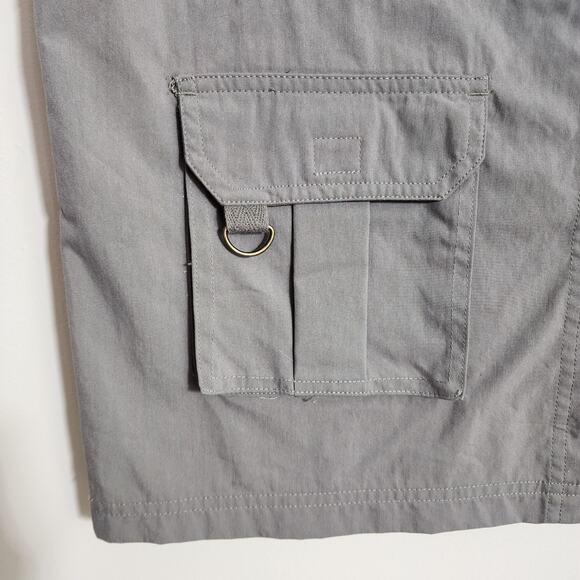 Vintage Cherokee Travel Gear safari button front cargo pocket vest womans size M - Picture 4 of 11